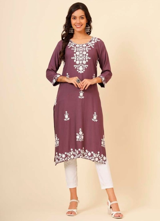 Lucknowi Kurtis Manufacturers in Surat