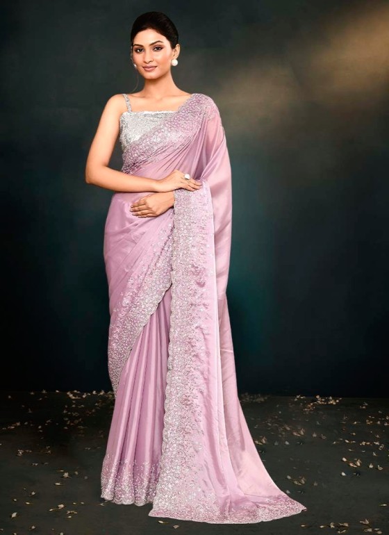 Satin Saree Manufacturers in Surat