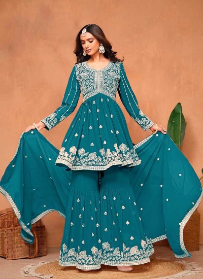Sharara Suit Manufacturers in Surat