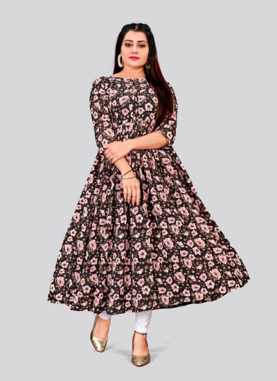 Affordable Georgette Kurtis Bulk Orders at Manufacturer Rates in Surat