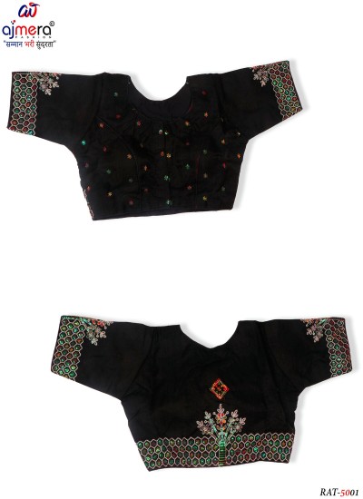 Artfully Beaded Designer Blouse with a Modern Chic Vibe in Surat
