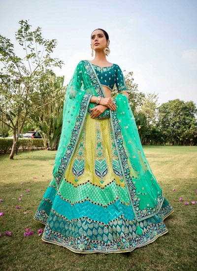 Banarasi Lehenga Choli Wholesale Wedding and Festival Collection for Retailers in Surat