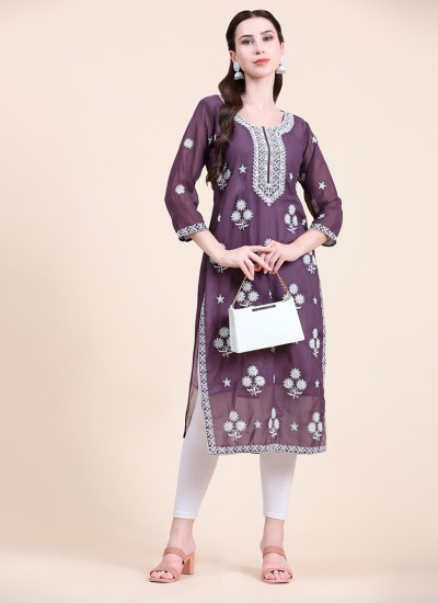 Best Quality Georgette Kurtis Manufacturer Bulk Deals for Resellers in Surat