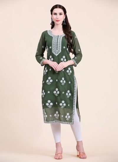 Best Quality Georgette Kurtis Manufacturer Bulk Deals for Resellers in Surat