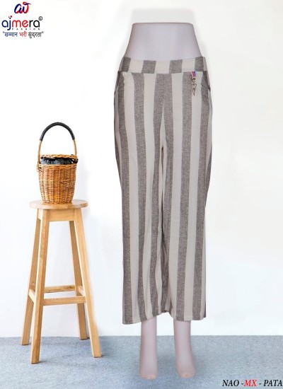 Boho Palazzo Pants for Women Casual and Elegant Summer Wear in Surat