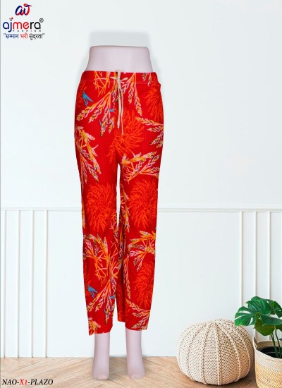 Bold Pattern Palazzo Pants for Women All Day Comfort and Style in Surat