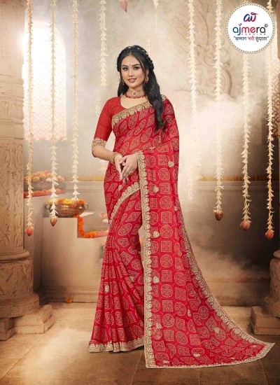 Budget Friendly Bandhani Sarees Traditional Elegance at the Best Price in Surat