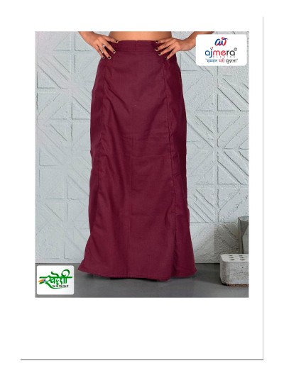 Budget Friendly Poplin Petticoats in Bulk from Manufacturer in Surat