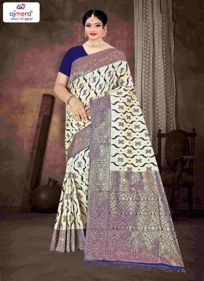 Buy Luxurious Banarasi Fancy Saree with Exquisite Detailing in Surat