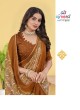 Celestial Charm Georgette Chiffon Saree with Fancy Motif and Elegant Design  in Surat