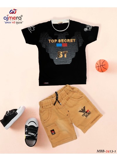 Charming Outfits for Boys Beautiful and Trendy Kidswear Collection in Surat
