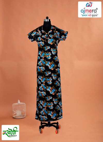 Chic Girls Nightwear Set Iconic Patterns Cotton and Microfiber Comfy and Trendy Loungewear in Surat