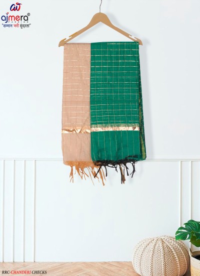 Classic Chanderi Silk Dupatta for Women Traditional and Elegant in Surat