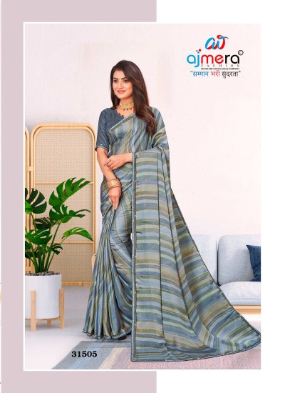 Classic Georgette Chiffon Saree Timeless Elegance and Comfortable Wear in Surat