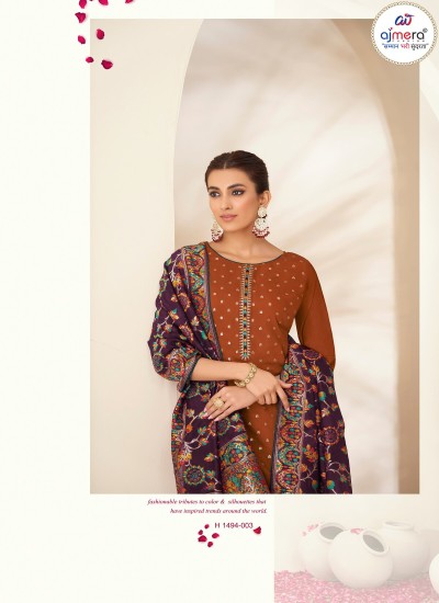 Contemporary Style Party Suit for Women 2024 Collection in Surat