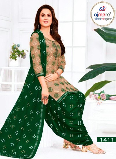 Designer Cotton Patiala Suit for Festive Wear Classic Salwar with Embroidered Kameez in Surat