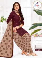 Designer Cotton Patiala Suit for Festive Wear Classic Salwar with Embroidered Kameez  in Surat