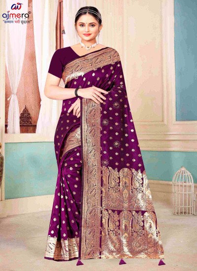 Designer Fancy Silk Saree for Weddings Elegant and Stylish in Surat