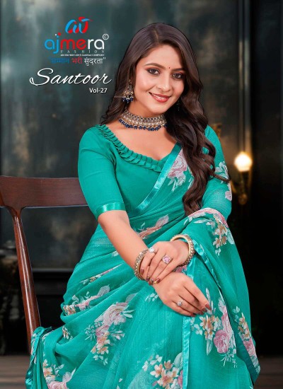 Designer Georgette Saree Effortless Draping and Timeless Charm in Surat