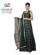 Designer Sequence Work Georgette Gown with Dupatta  in Surat