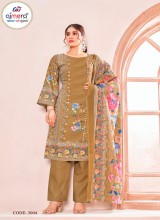 Elegant Pakistani Suit with Dupatta Premium Cotton or Chiffon Fabric  in Surat