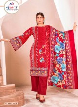 Elegant Pakistani Suit with Dupatta Premium Cotton or Chiffon Fabric  in Surat