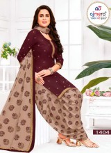 Embroidered Cotton Patiala Suit Set Ethnic Wear for Festive Occasions  in Surat