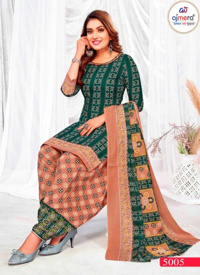Ethnic Punjabi Patiala Suit with Dupatta Classic Indian Wear for Women in Surat