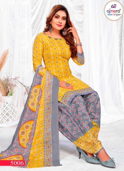 Ethnic Punjabi Patiala Suit with Dupatta Classic Indian Wear for Women in Surat
