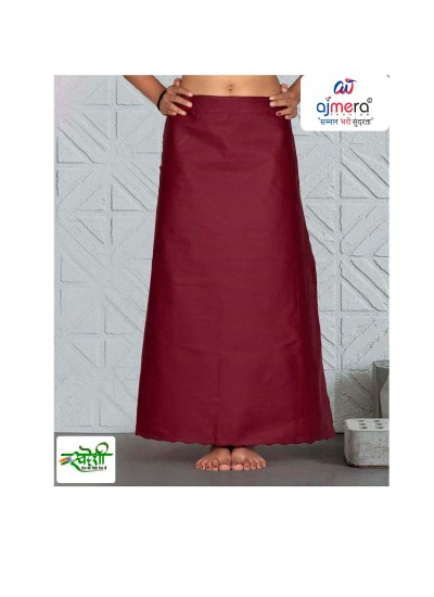 Factory Price Wholesale Stitched Petticoats in Trendy Designs in Surat