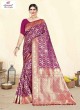 Fancy Banarasi Saree Featuring Intricate and Elegant Patterns  in Surat