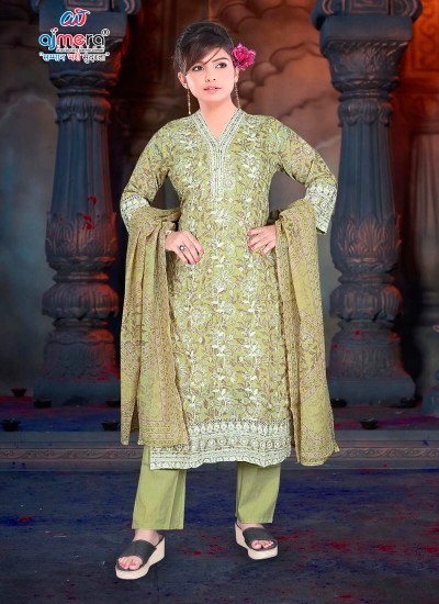 Fancy Neckline Kurti for Women Embroidered Ethnic Kurta in Luxurious Fabrics Perfect for Party Office and Daily Wear in Surat
