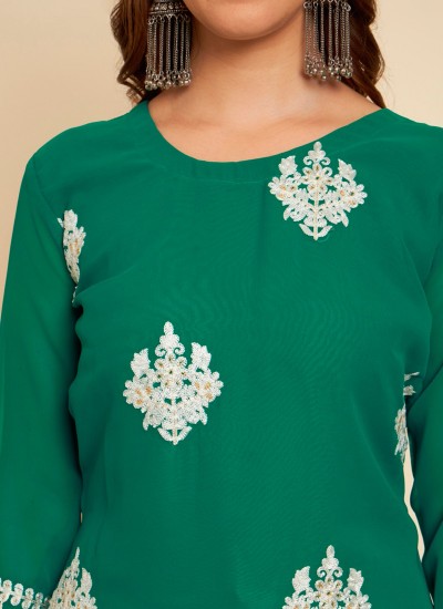 Fashionable Georgette Kurtis Wholesale Collection at Low Prices in Surat