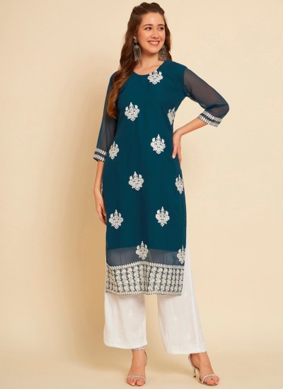 Fashionable Georgette Kurtis Wholesale Collection at Low Prices in Surat