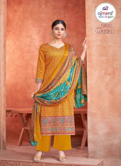 Fusion Style Jaipuri Suit Classic Rajasthani Prints in Trendy Cuts in Surat