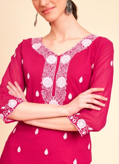 Get Premium Georgette Kurtis in Bulk at Manufacturer Rates in Surat