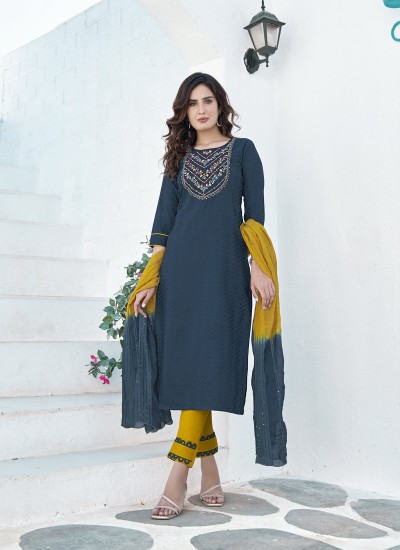 Handcrafted Heritage Kurti with Authentic Embroidery in Surat