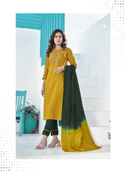 Handcrafted Heritage Kurti with Authentic Embroidery in Surat