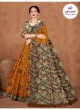 Handcrafted Kalamkari Saree Indian Folk Art Woven in Elegance  in Surat