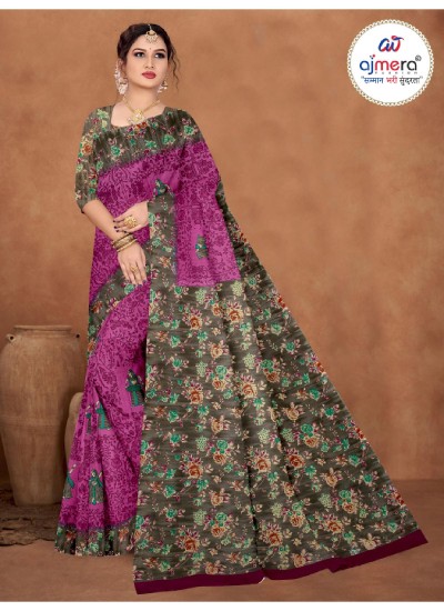 Handcrafted Kalamkari Saree Indian Folk Art Woven in Elegance in Surat
