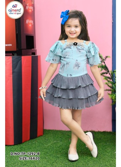 Kids Designer Frocks and Gowns Wholesale Vibrant Colors and Premium Fabrics in Surat