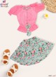 Kids Party Wear Outfits Stylish and Comfortable Designer Clothes for Girls Silk Satin and Tulle Fabrics  in Surat