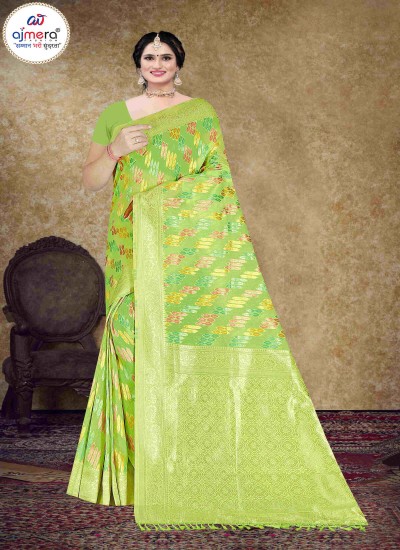 Light and Breezy Chiffon Cotton Saree with Effortless Elegance in Surat