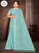 Linen Fancy Saree with Artistic Touch and Designer Appeal  in Surat