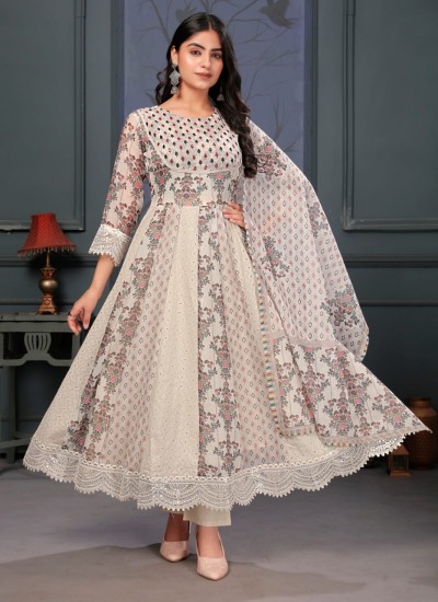 Long Chikan Kurti Timeless Embroidery Elegant Drape and Premium Fabrics for Festive and Casual Wear in Surat