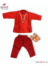 Luxury Kidswear Sophisticated Party Outfits in Satin Silk Blends and Cotton  in Surat