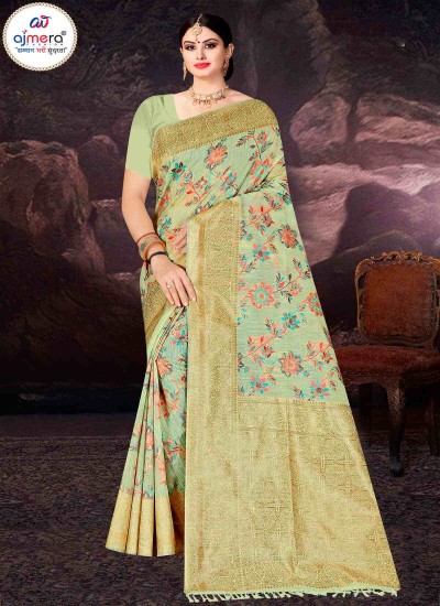 Modern Bengali Saree Fresh Patterns on Luxurious Fabric in Surat