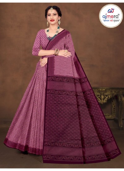 Mulmul Cotton Saree Gentle Fabric with Graceful Drape in Surat