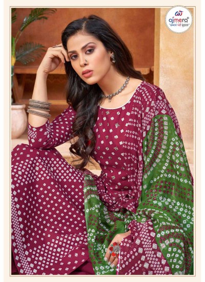 New Arrival Jaipuri Suit Set Intricate Prints in Vibrant Hues in Surat