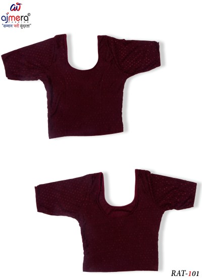 New Design Stretchable Blouse New Trendy and Comfy Fit in Surat